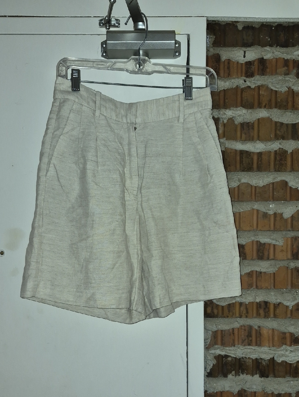 Wilfred Linen Blend Bermuda Style Shorts Size 4